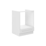 Ahju paigaldus 60 D GAASIPLIITIGA BB - LUNA VALGE KÖÖK - VALGE