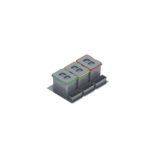 80 kolmekordne sorteerimiskorv 80 ZL 1S kapile